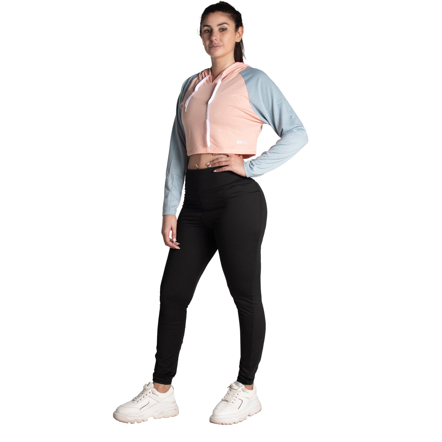 Crop Top con Gorro Woman