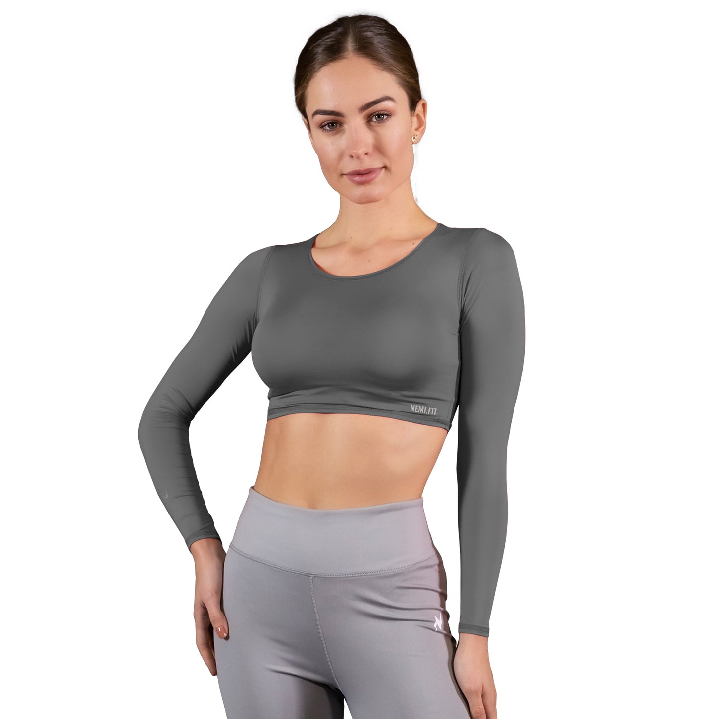 Crop Top Long Sleeve Woman