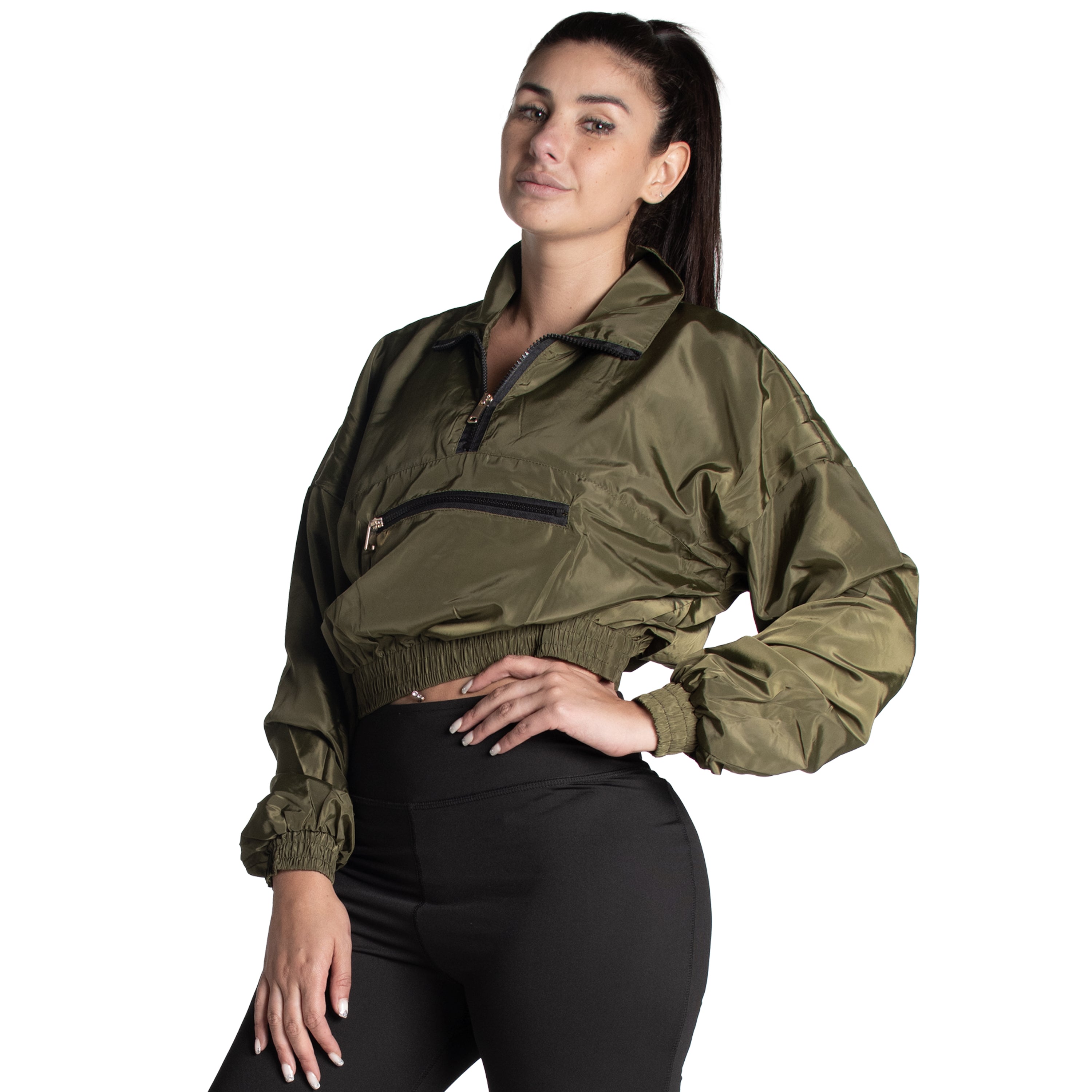 Sudadera Crop Top