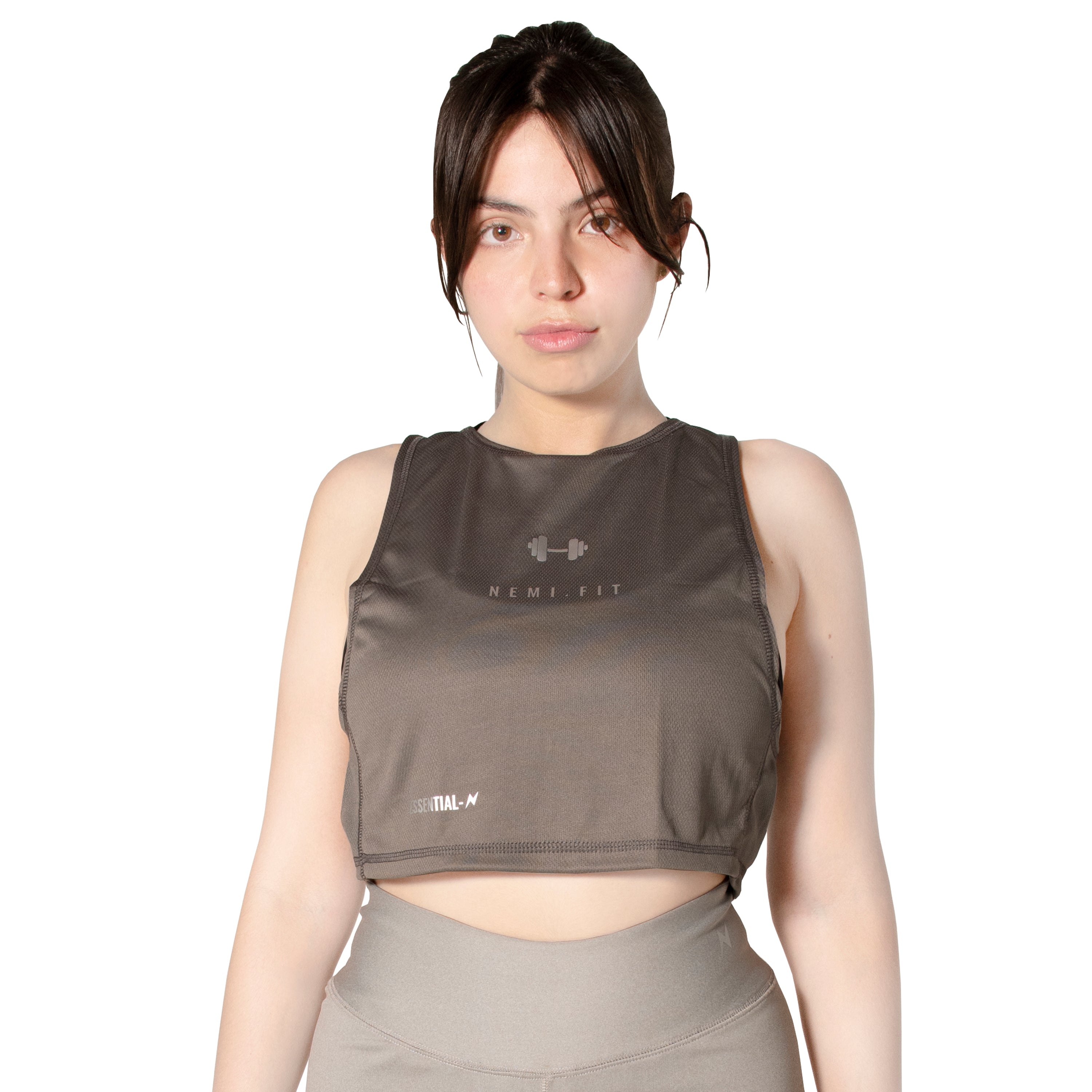 Crop Tank Brave Woman