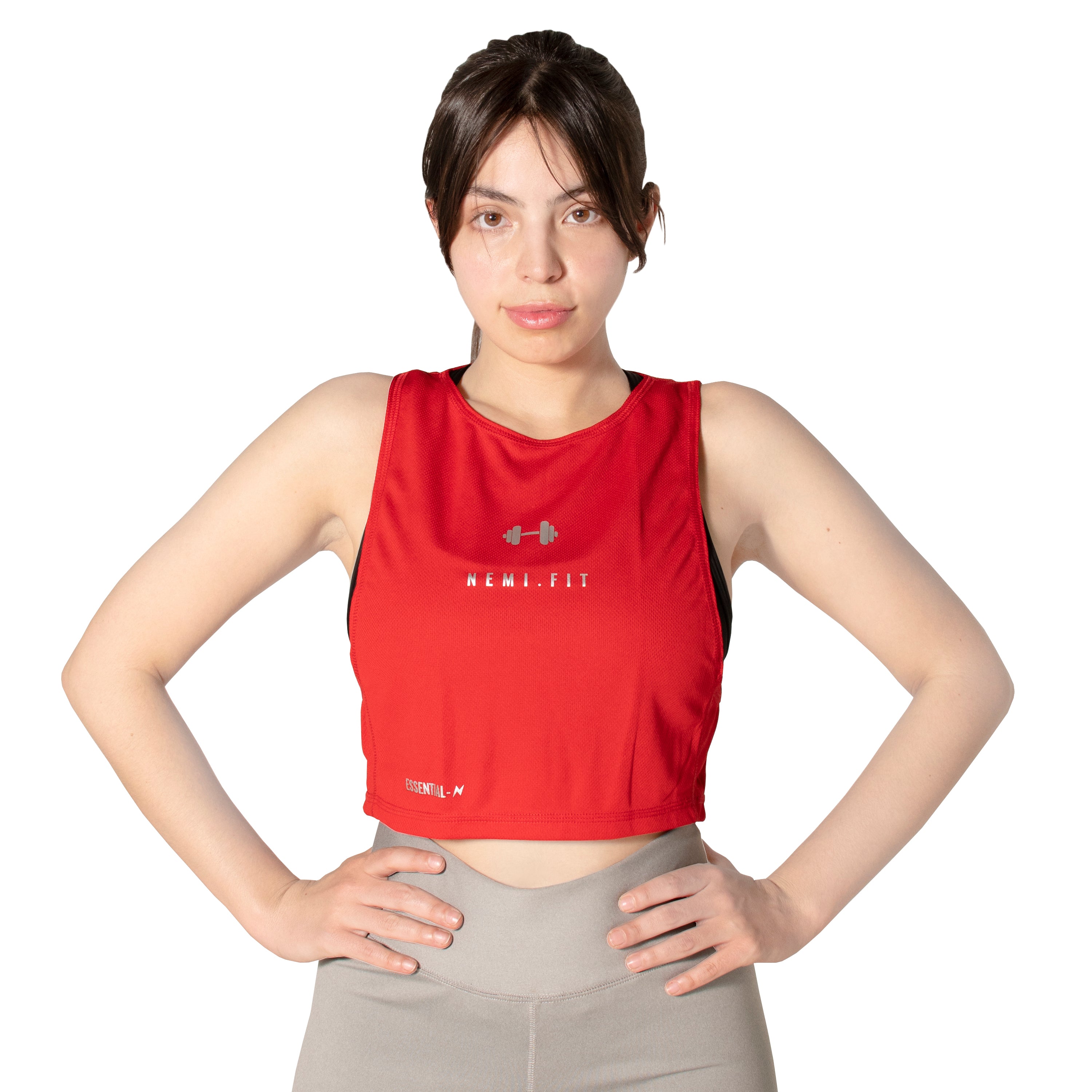 Crop Tank Brave Woman